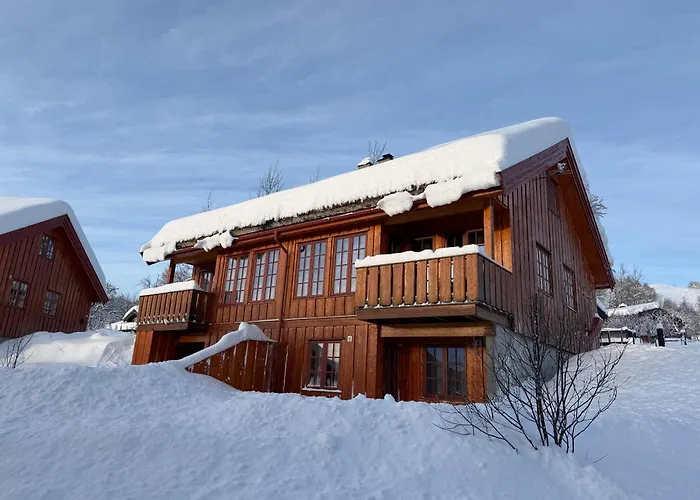 Semesterbostad 3-story Near Slopes With Sauna And Views Beitostolen